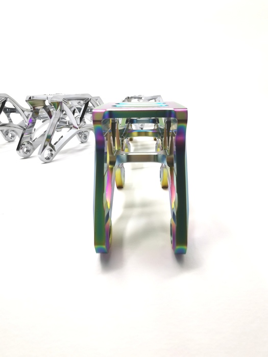 Free style skate Frame-electroplating